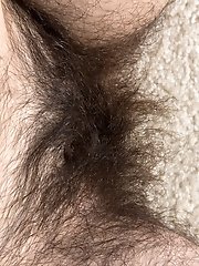 Wicked Harley shows off her very hairy body