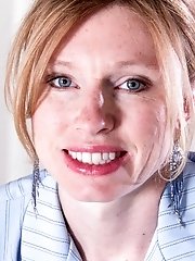 Lacey loves to show her hairy pussy and body